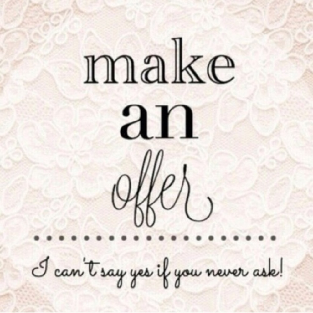 MAKE AN OFFER :)